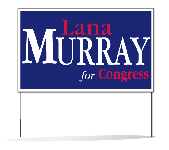 Polybag Yard Signs
