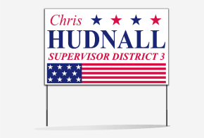Poly Bag Yard Signs